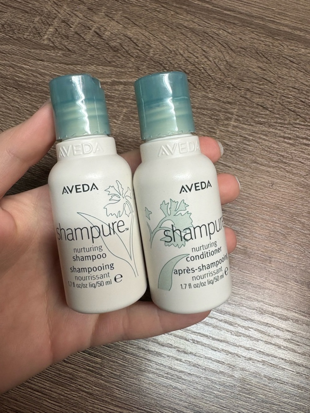 AVEDA Shampure Nurturing Shampoo & Conditioner Duo - travel size